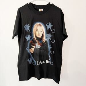 VINTAGE 90s Leann Rimes Country Music Concert T-Shirt, M